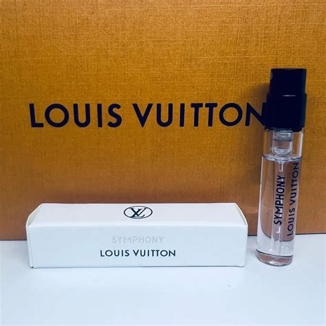 louis vuitton sample|Louis Vuitton symphony perfume samples.